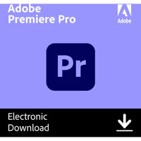 

Adobe Premiere Pro CC Software for Mac/Windows, 1-Year Subscription, Download