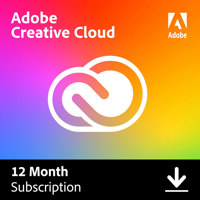 

Adobe Creative Cloud Membership Full Software, Business, 1-Year Subscription, Download
