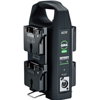 

Anton Bauer GM4 4-Position Micro Battery Charger, Gold-Mount