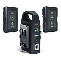

Anton Bauer 2 Pack GO 90 V-Mount Battery - With Anton Bauer VM2 Dual V-Mount Charger