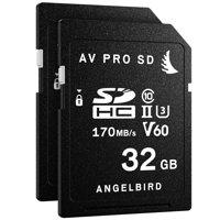 

Angelbird 2x AV PRO SD V60 32GB SDXC UHS-II Memory Card