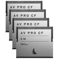 

Angelbird AV PRO CF 1TB CFast 2.0 Memory Card, 4-Pack