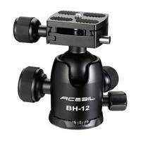 

Acebil BH-12 Aluminum 36mm Photo Ball Head, 3.93" Height, 26.4lbs Capacity