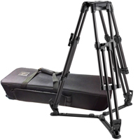 

Acebil CINE100 Heavy-Duty 2-Stage 100mm Ball Aluminum Tripod with GS-7 Ground Spreader and TC-100 Case, 308 lbs Capacity, 22.8 to 48.8" Height Range