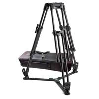 

Acebil CINE150A 150mm Heavy Duty Aluminum Tripod System, Includes GS-AL Ground Spreader and TC-150 Case, Extends to 49", Holds 308 Lbs