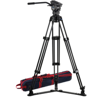 

Acebil CS-380G Professional Tripod System, Includes CH3 75mm Fluid Head, T750 Aluminum Tripod, GS-3 Ground Spreader and S-50 Carry Case