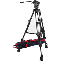 

Acebil CS-382M Professional Tripod System, Includes CH3 75mm Fluid Head, T752 Aluminum Tripod, MS-3 Middle Spreader and Case