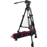 

Acebil CS-682M Professional Tripod System, Includes CH6 100mm Fluid Head, T1002 Aluminum Tripod, MS-5 Mid Spreader and Case
