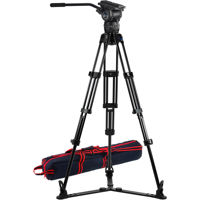

Acebil CS-782CG(N)Professional Tripod System, Includes CH7 100mm Fluid Head, T1002C Carbon Fiber Tripod, GS-3 Ground Spreader and Case
