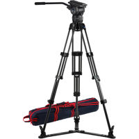 

Acebil CS-782G(N) Professional Tripod System, Includes CH7 100mm Fluid Head, T1002 Aluminum Tripod, GS-3 Ground Spreader and Case