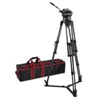 

Acebil CINE-60(F) 150mm Fluid Head with CINE50L Carbon Fiber Tripod, GS-5 Ground Spreader, TC-130 Carry Case