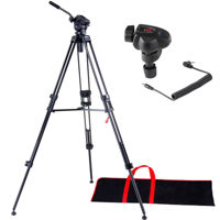 

Acebil I-605DX Prosumer Tripod System with SZ300 Universal Zoom Controller