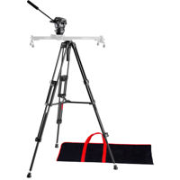 

Acebil i-705DX 2-Section Aluminum Tripod with H705 Fluid Head and S-9 Carry Case, 11 lbs Capacity, 62" Maximum Height