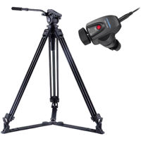 

Acebil J-805GX Prosumer Tripod System with RMC-L1AVR Video Lens Zoom Controller (For Sony Camera)