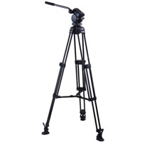 

Acebil P-20MX Professional Tripod System with QR Video Pan Head, T750 Aluminum Tripod, MS-3 Middle Brace, RF-3 Foot, Supports 13.2 lbs, Max Height 63"