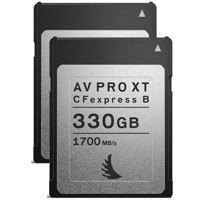 

Angelbird AV PRO CFexpress XT Type B 330GB Memory Card, 2-Pack