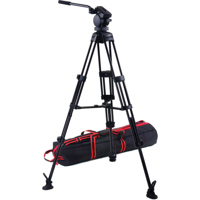 

Acebil P-35MX Professional Tripod System, Includes H35 75mm Fluid Head, T752 Aluminum Tripod, MS-3 Mid Spreader, 3x RF-3 Rubber Feet and S-52 Carry Case