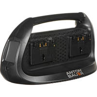 

Anton Bauer Performance QUAD Charger, 4 Position Simultaneous Fast Charging, 70 Watt Output -Gold Mount