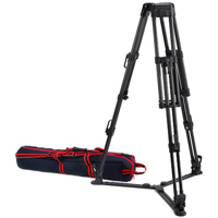 

Acebil T2002CG 2-Stage Tripod System, Includes T2002C 100mm Ball Base Heavy Duty Carbon Fiber Tripod, GS-5 Ground Spreader and S-52 Carry Case