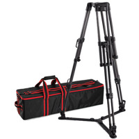 

Acebil T3002CG 150mm 2-Section Ball Base Carbon Fiber Tripod with GS-5 Ground-Level Spreader and SC-110 Carrying Case, 198lbs Capacity, 62.6" Maximum Height