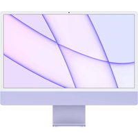 

Apple iMac 24" with Retina 4.5K Display, M1 Chip with 8-Core CPU and 8-Core GPU, 16GB Memory, 1TB SSD, Gigabit Ethernet, Magic Keyboard with Touch ID and Numeric Keypad, Purple, Mid 2021