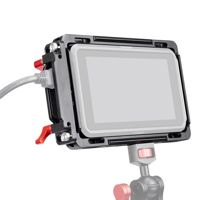 

AndyCine Monitor Cage with Built-In NATO Rail & Extra HDMI Cable Clamp Sunhood for Atomos Monitor Ninja V & Shinobi
