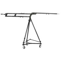 

Acebil Road Jib Pro Camera Crane Kit, Includes T1200 Tripod, D-5 Dolly, Counterweight and Carrying Case, 3.6'-5.9', 13 Lbs Capacity