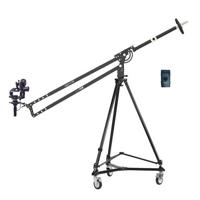 

Acebil Road Jib Telescopic Aluminum Crane Kit 2, Includes T1200 Tripod, D-5 Dolly, RH-03 Remote Head and Carrying Case, 3.2'-4.75', 13 Lbs Capacity