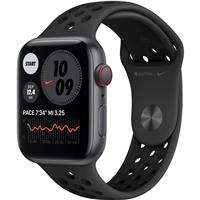 

Apple Watch Nike SE GPS + Cellular, 44mm Space Gray Aluminum Case with Anthracite/Black Nike Sport Band, Regular