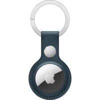 

Apple AirTag Leather Key Ring, Baltic Blue