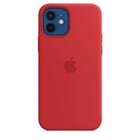 

Apple Silicone Case with MagSafe for iPhone 12/12 Pro, Red