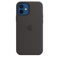 

Apple Silicone Case with MagSafe for iPhone 12/12 Pro, Black
