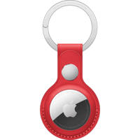 

Apple AirTag Leather Key Ring, Red