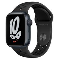 

Apple Watch Nike Series 7 GPS, 41mm Midnight Aluminum Case with Anthracite/Black Nike Sport Band, Regular