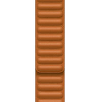 

Apple 41mm Golden Brown Leather Link Band, Small/Medium