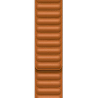 

Apple 41mm Golden Brown Leather Link Band, Medium/Large