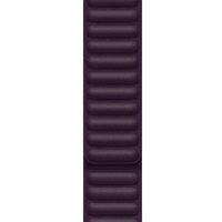 

Apple 45mm Dark Cherry Leather Link Band, Small/Medium