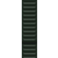 

Apple 45mm Sequoia Green Leather Link Band, Small/Medium