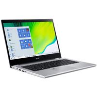 

Acer Spin 3 SP314-54N-50W3 14" Full HD Touchscreen Notebook Computer, Intel Core i5-1035G4 1.10GHz, 8GB RAM, 512GB SSD, Windows 10 Home, Free Upgrade to Windows 11, Pure Silver