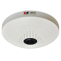

ACTi B54 Day & Night Indoor Fisheye Dome Camera, 2592x1944, 5MP, 15fps, H.264, MJPEG, PoE