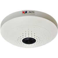 

ACTi B55 Day & Night Indoor Fisheye Dome Camera, 3648x2736, 5MP, 30fps, H.264, MJPEG, PoE