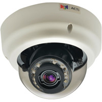

ACTi B62 5MP Indoor Day & Night Dome Camera with f9-22mm / F1.6-2.3 Lens, 2.4x Optical Zoom, 1920x1080, 30fps, Adaptive IR, Basic WDR, H.264, MJPEG, PoE