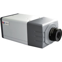 

ACTi D21FA 1MP Day & Night Box Camera with f4.2mm / F1.8 Fixed Focal Lens, 1280x720, 30fps, H.264, MJPEG, PoE