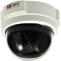 

ACTi D52 Indoor Dome Camera with Fixed Lens, 3MP, 1920x1080, 30fps, H.264 HP, MJPEG, PoE