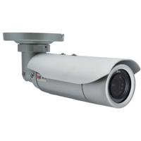 

ACTi E46A Day/Night Outdoor IP Bullet Camera with Adaptive IR LED, Superior WDR & Vari-Focal Lens, 3MP, 1920x1080, 30fps, H.264 HP, MJPEG, PoE