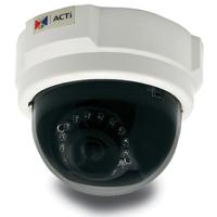 

ACTi E52 Day/Night Indoor IP Dome Camera with Adaptive IR LED, Basic WDR & Fixed Lens, 1MP, 1280x720, 30fps, H.264 HP, MJPEG, PoE