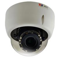 

ACTi E610 Day/Night Indoor IP Dome Camera with Adaptive IR LED, Basic WDR & Vari-Focal Lens, 10MP, 4K/1920x1080, 30fps, H.264 HP, MJPEG, PoE