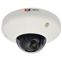 

ACTi E91 Indoor IP Mini Dome Camera with Basic WDR & Fixed Lens, 1MP, 1280x720, 30fps, H.264 HP, MJPEG, PoE