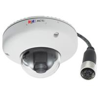 

ACTi E918M 3MP Outdoor Mini Dome Camera with Superior WDR, M12 Connector & Fixed Lens, 1920x1080, 30fps, H.264 HP, MJPEG, PoE