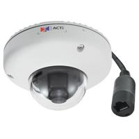

ACTi E920M Outdoor Mini Dome Camera with Basic WDR, M12 Connector & Fixed Lens, 5MP, 1920x1080, 30fps, H.264 HP, MJPEG, PoE